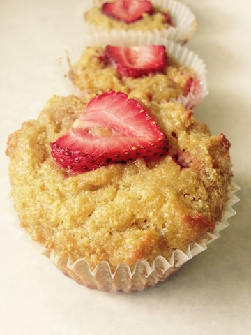 My Strawberry Rhubarb Muffin recipe is sure to please even the pickiest of eaters.