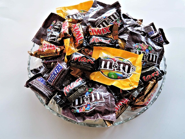 Unlike this image of a bowl of chocolate, it is possible to have a healthier halloween