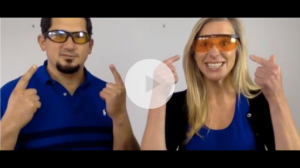 A link to our video on blue blocking glasses.
